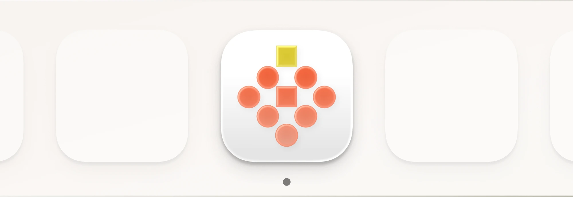 Mac OS Dock showing Strawberry app in center